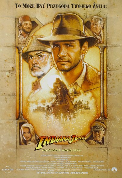 plakat Indiana Jones i ostatnia krucjata cały film